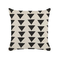DEKOKISSEN Hellbeige 45/45 cm Cercis - Beige, Naturmaterialien/Textil (45/45cm) - Beliani