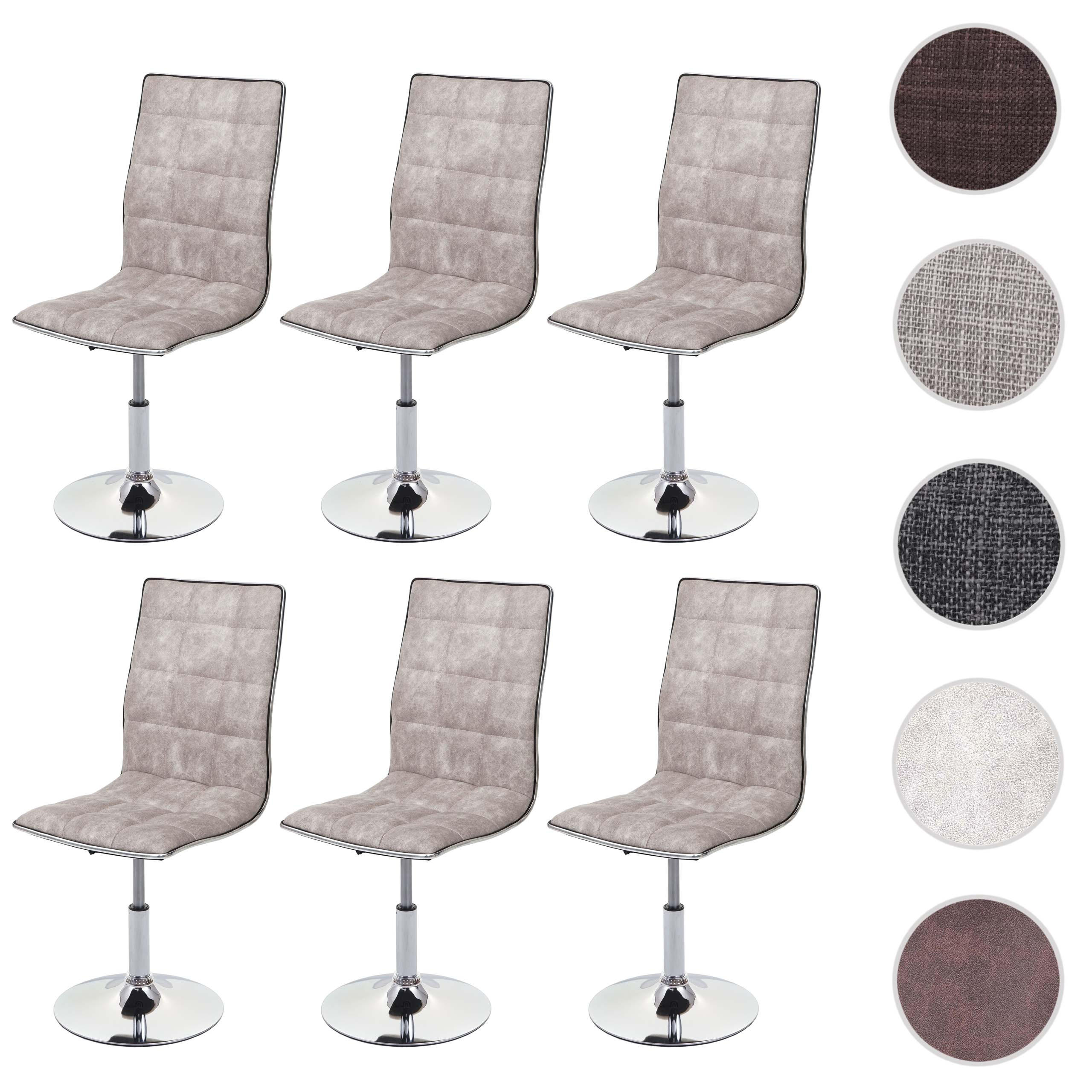 Thumbnail - MCW Esszimmerstuhl, Anthrazit, Textil, 43x103x54 cm, Esszimmer, Stühle, Esszimmerstühle, Vierfußstühle