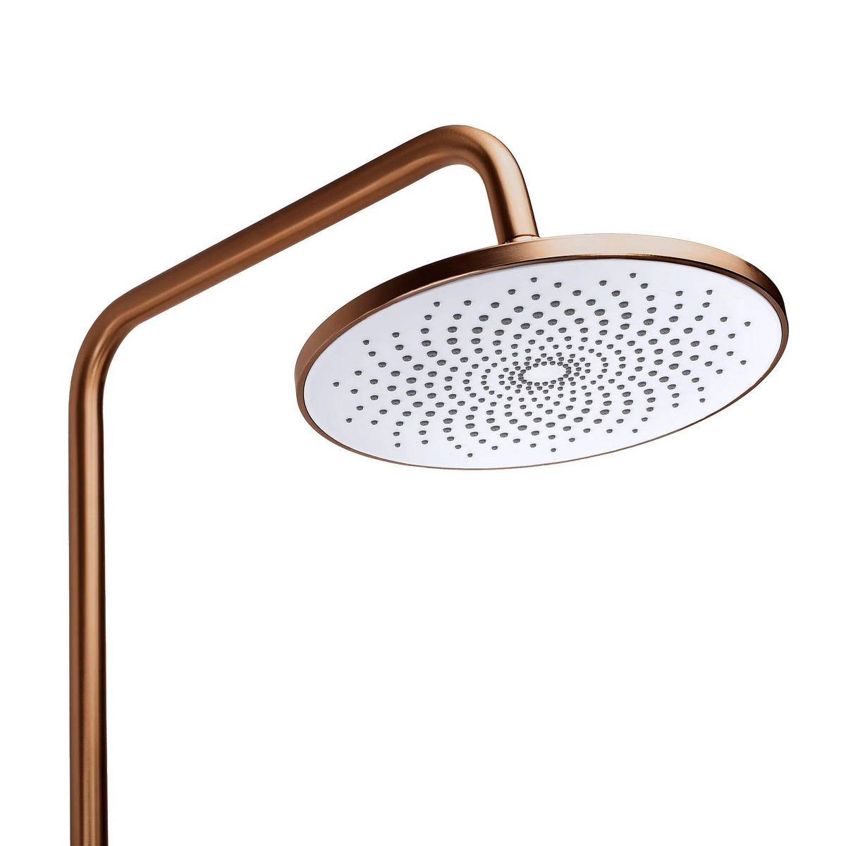 DUSCHGARNITUR Rea Foss Clif Brush Copper - Kupferfarben, Metall (9/131/33cm) - REA