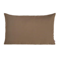 KISSENHÜLLE Wunschton deep-taupe 40/60 cm - Braun, Textil (40/60cm) - beties Heimtextil