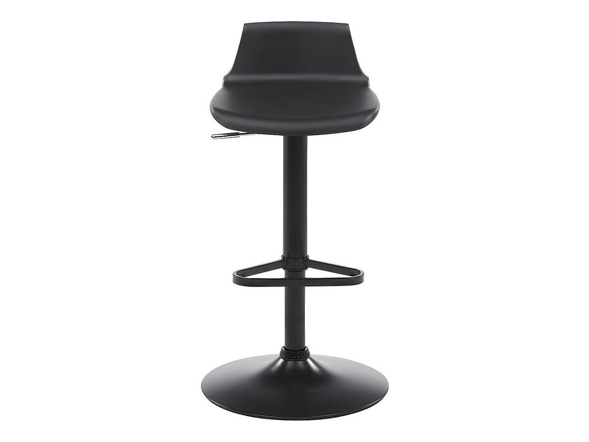 BARHOCKER 2er-Set höhenverstellbar - Polypropylen - Schwarz - CALAS - Schwarz, Kunststoff (45/95/45cm) - Vente-Unique