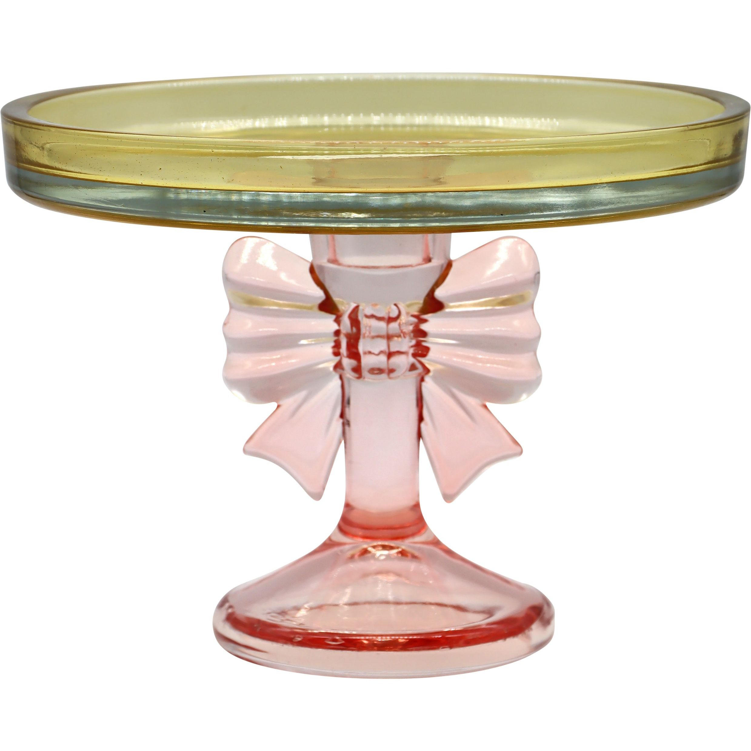DEKOOBJEKT Glow Bow 17/17/13 cm - Multicolor, Glas (17/13/17cm) - FURNARO