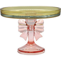 DEKOOBJEKT Glow Bow 17/17/13 cm - Multicolor, Glas (17/13/17cm) - FURNARO