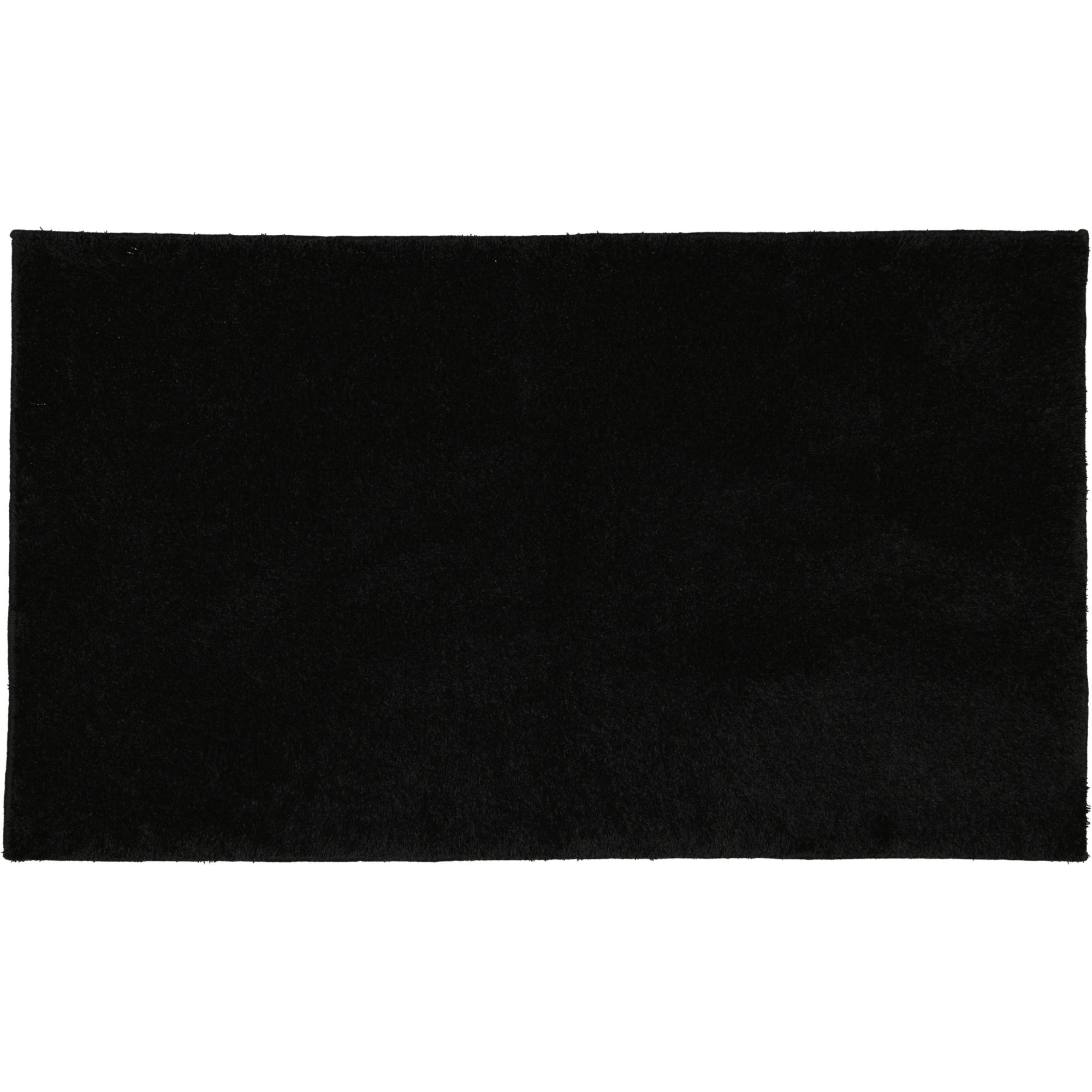 BADTEPPICH Schwarz 70/120 cm  - Schwarz, Basics, Textil (70/120cm) - Vossen