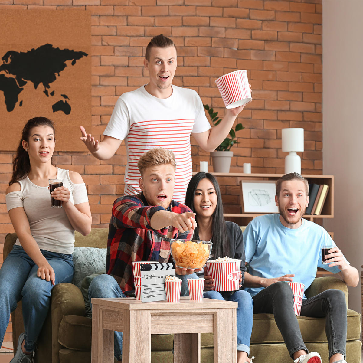 FILMKLAPPE - Weiß, Holzwerkstoff (26/1.1/1.5cm) - Relaxdays