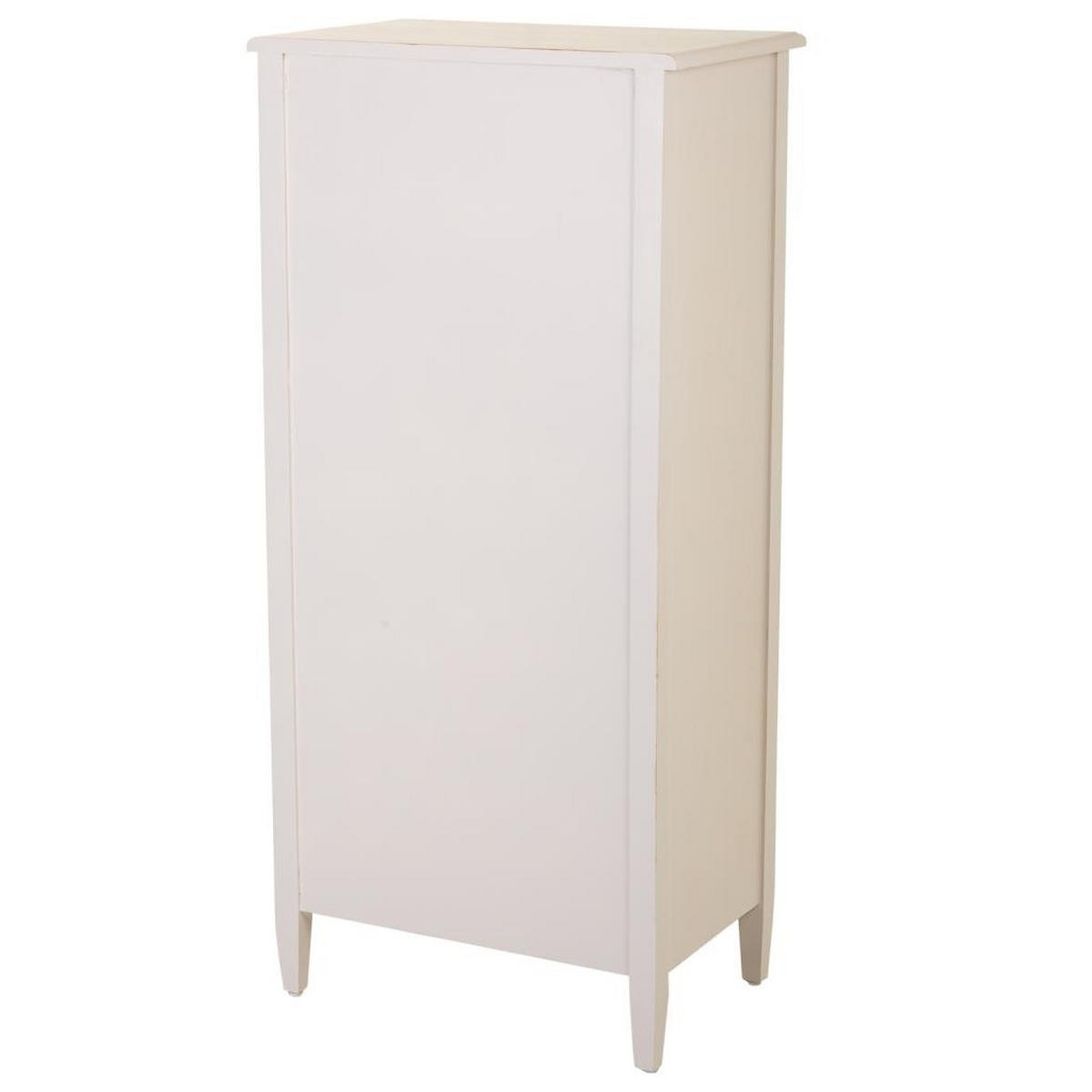 KOMMODE aus Holz mit 6 Schubladen 56x36x119 cm - Multicolor, Holzwerkstoff (56/36/119cm) - Wanderlust