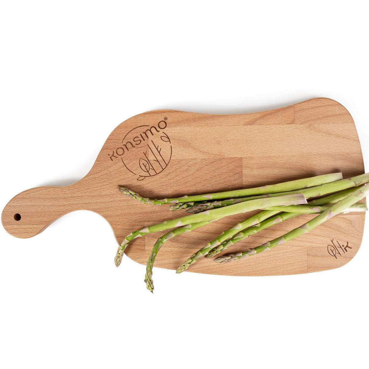 SCHNEIDEBRETT Holz Buche geölt LIVO - Buchefarben, Holz (23/49cm) - KONSIMO®