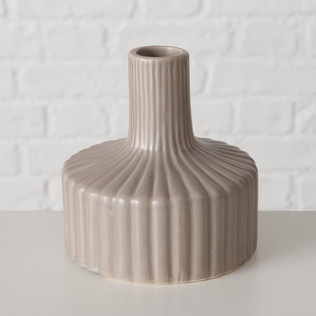 VASE Libelly 11 cm - Beige, Keramik (11cm) - Boltze Home
