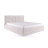 POLSTERBETT mit Bettkasten Birkum 160x200 cm, Creme - Creme, Textil (160/200cm) - Meblito