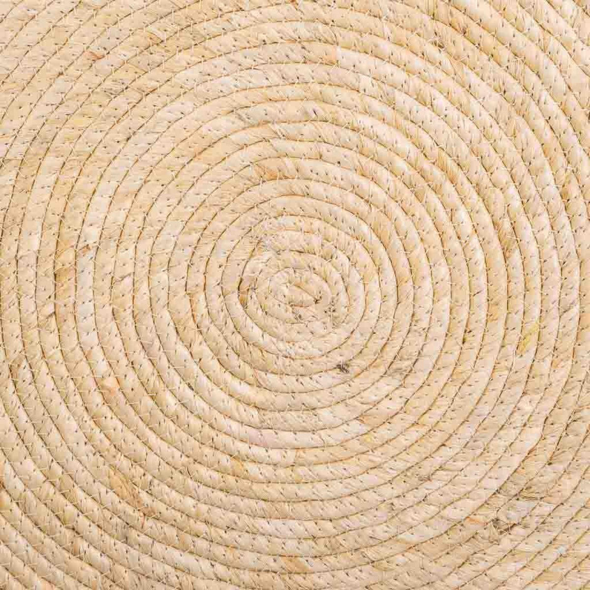 NATURFASERTEPPICH braun handgewebt D120x1 cm - Beige, Naturmaterialien (120/120cm) - Wanderlust
