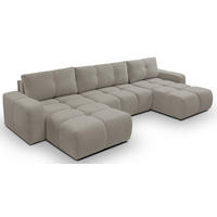 ECKSOFA Grau Curio 83 Mit Schlaffunktion - Grau, Textil (359/177cm) - Sepro Meble