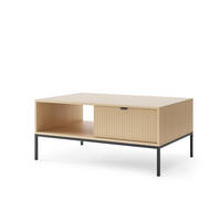 COUCHTISCH NANAIMO STO1 Profilierte Fronten Eiche Vicenza Eiche Vicenza - Eiche Artisan, Holzwerkstoff (68/104/48cm) - Komodee
