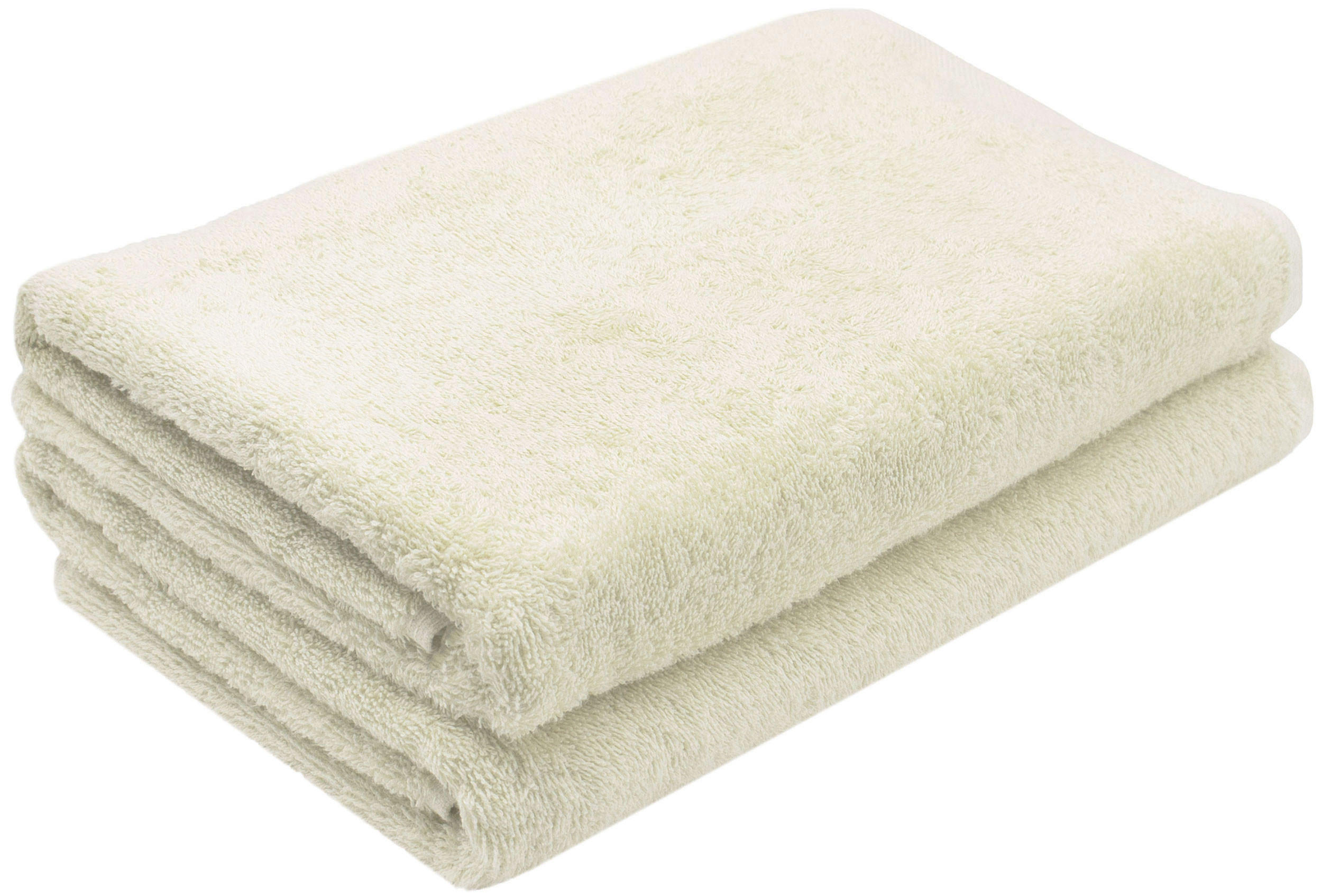 DUSCHTÜCHER, 2er-Set, 70x140 cm, 100% Baumwolle, Braun - Creme, Textil (70/140cm) - Zollner