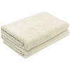 DUSCHTÜCHER, 2er-Set, 70x140 cm, 100% Baumwolle, Braun - Creme, Textil (70/140cm) - Zollner
