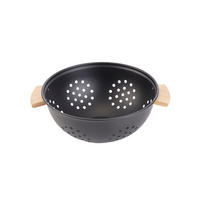 SIEB Modern Kitchen Schwarz 24/29/10 cm Metall - Schwarz, Metall (29cm) - Mondex