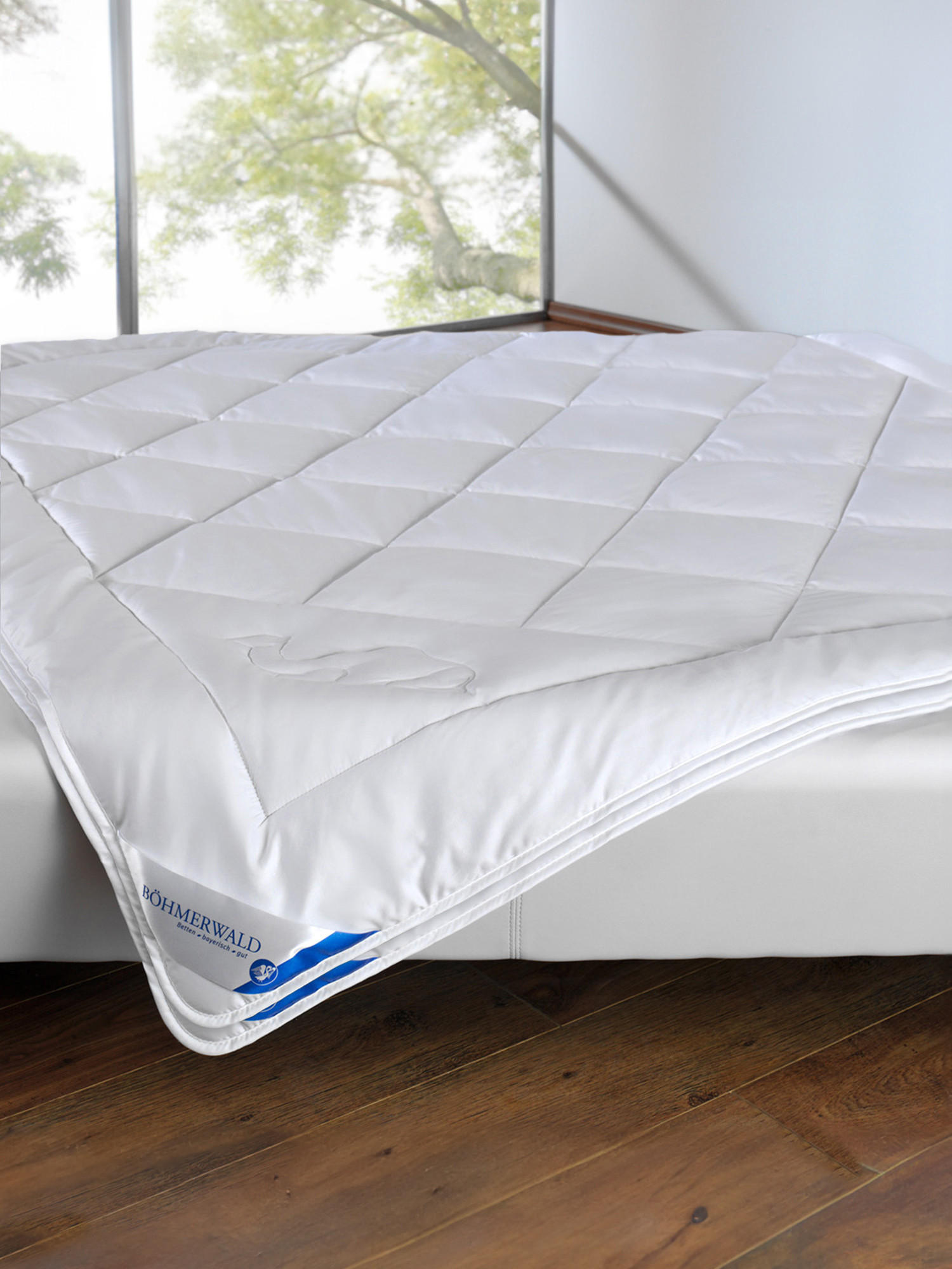 4-JAHRESZEITEN-DECKE KAMELHAAR Kamelhaar extra warm - Weiß, Naturmaterialien/Textil (200/200cm) - Böhmerwald