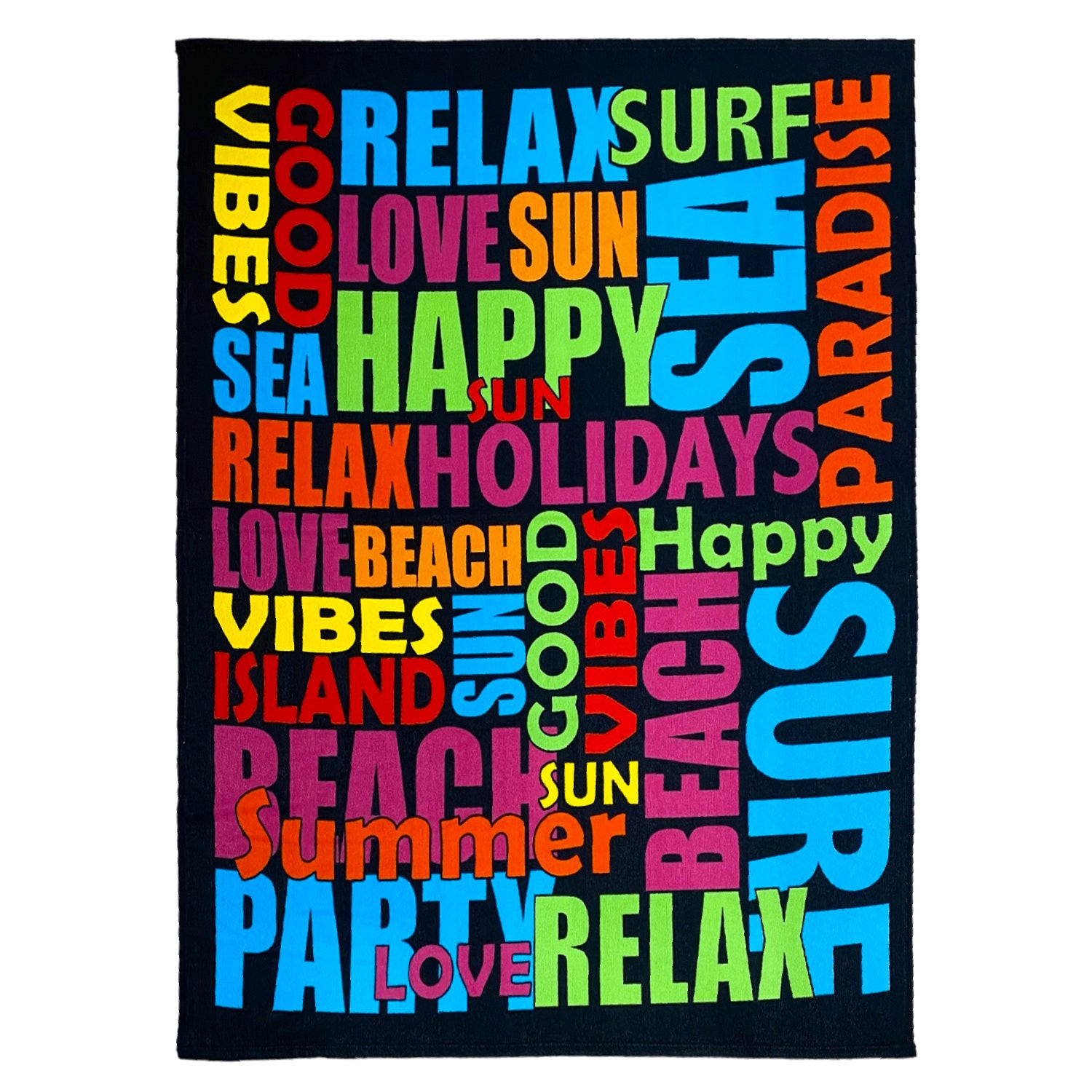 MIKROFASER-STRANDTUCH Walton 140x170 220g/m² - Multicolor, Textil (140/170cm) - LE COMPTOIR DE LA PLAGE