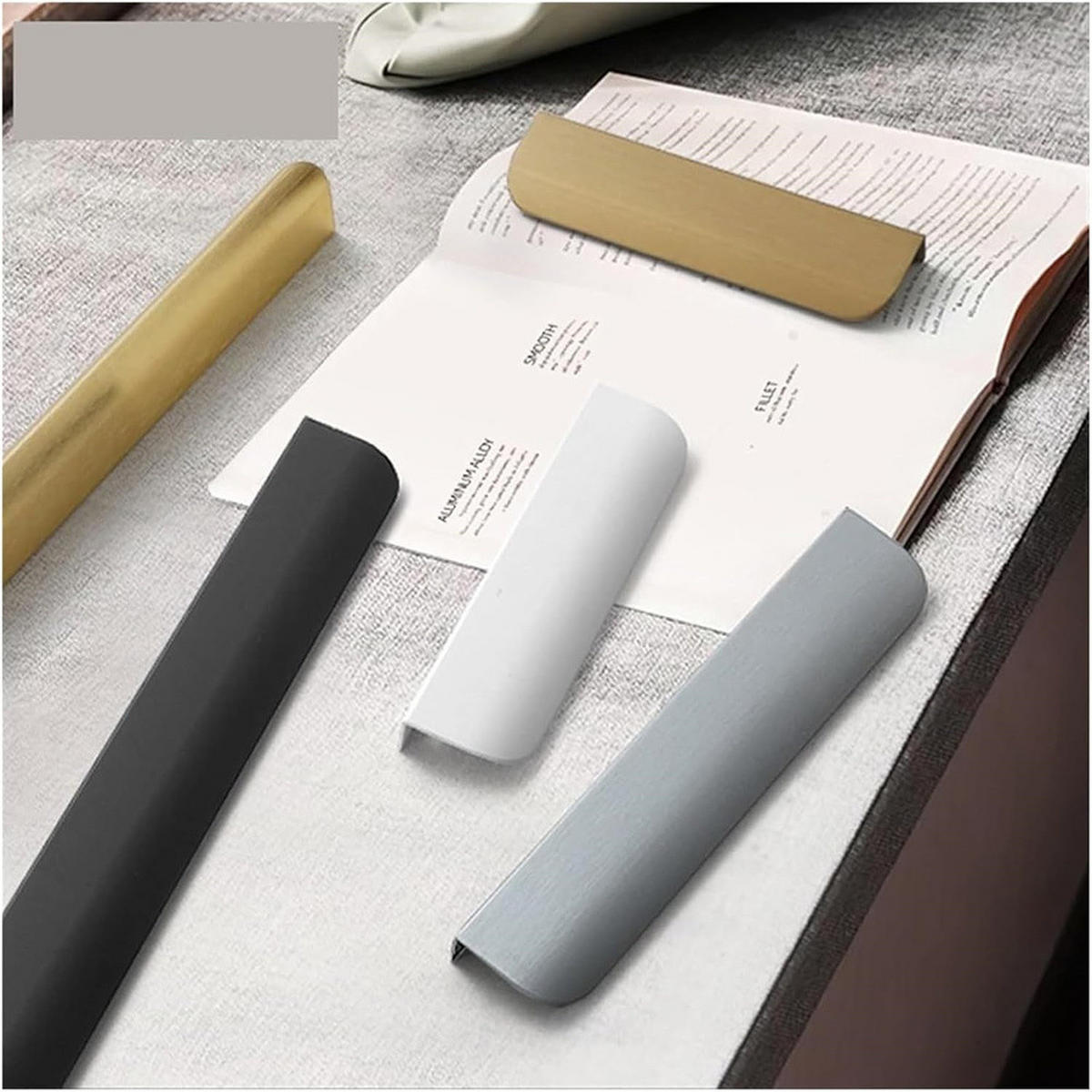 MÖBELGRIFF Gold 10er-Set 120 mm - Goldfarben, Metall (4/12/4cm)