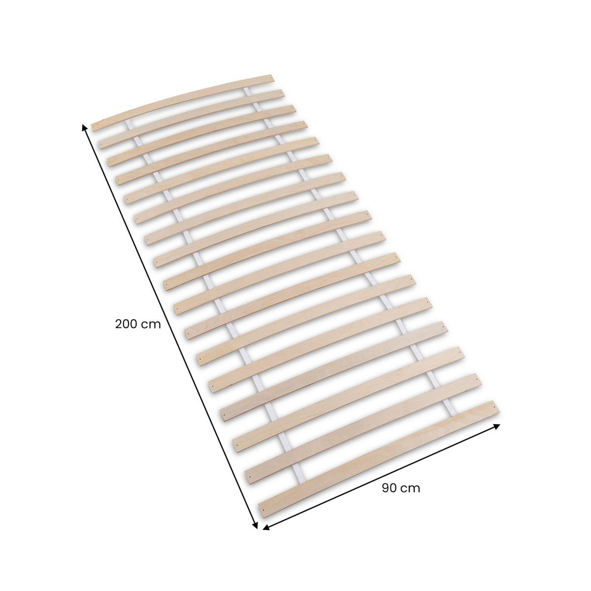 LATTENROST PASIA 90x190 cm natur - Naturfarben, Holz (90/190cm) - IDIMEX