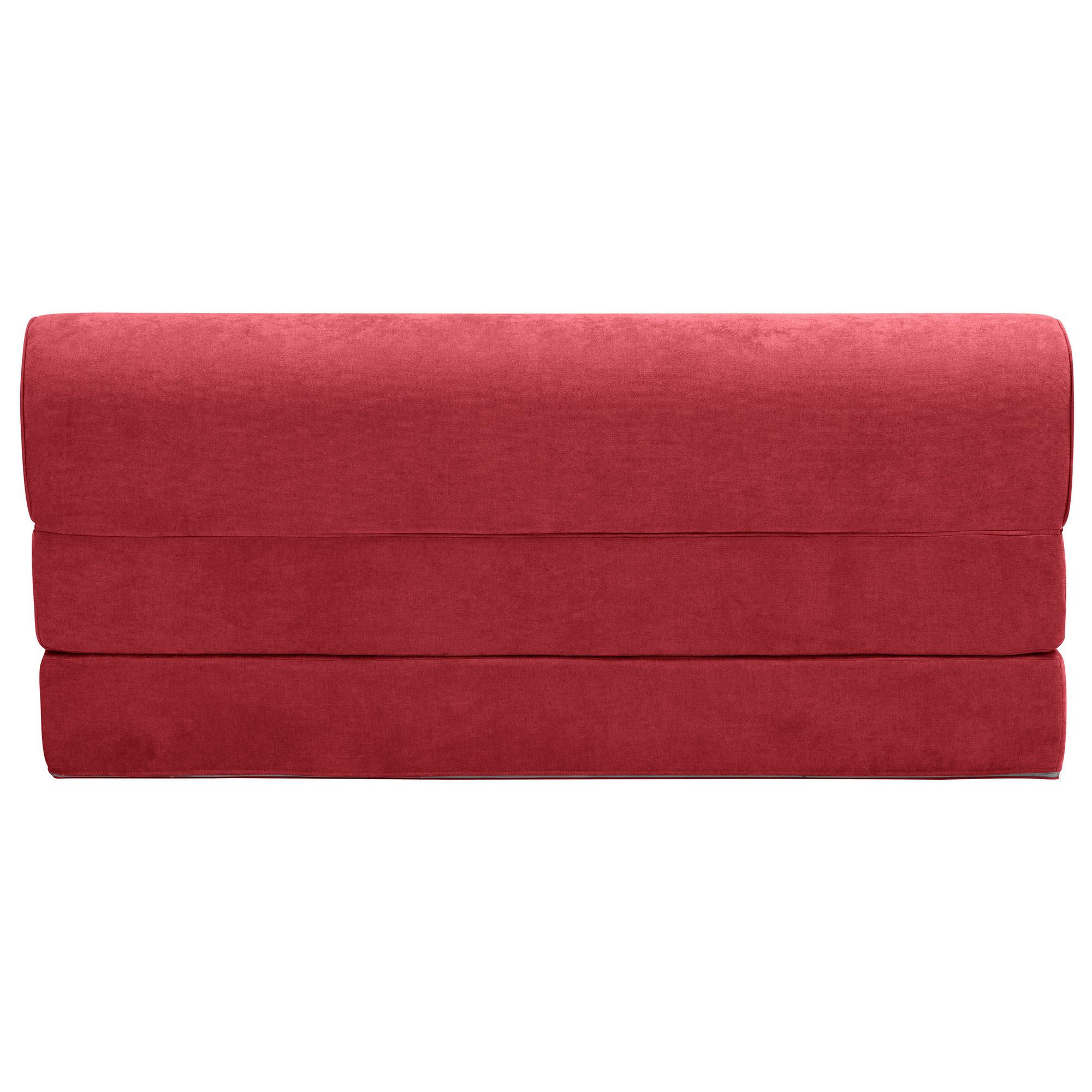 58aufmkessel Faltsofa Rot 80x71x160 cm