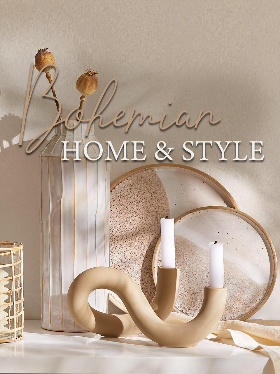 Boho Stil Deko Textilien 