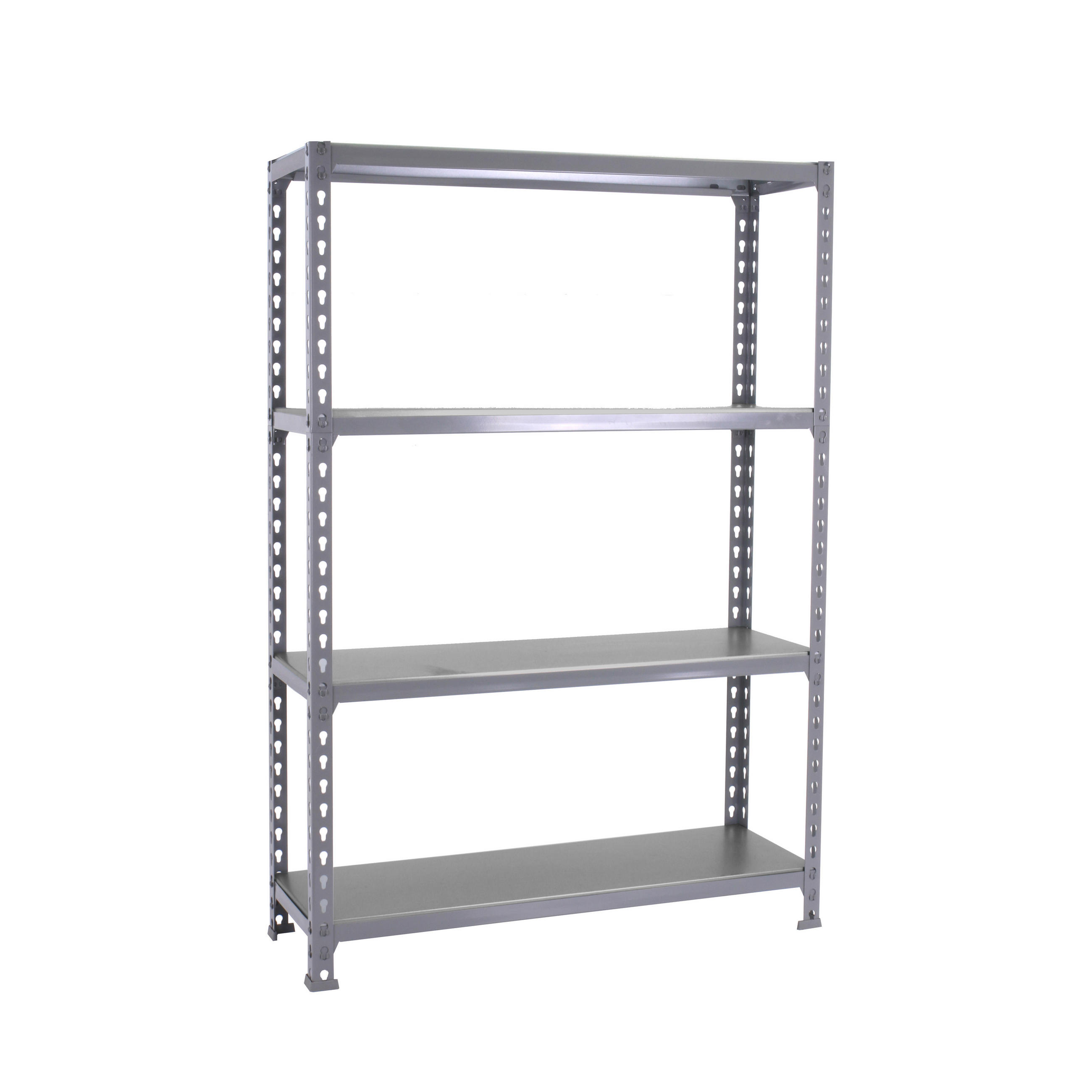 SCHWERLASTREGAL Mid Metal Shark HxBxT 150 x 120 x 40 cm Fachlast 200 kg Grau - Grau, Metall (120/150/40cm) - PROREGAL