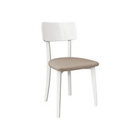 ESSZIMMERSTUHL Hugo VI - Beige/Weiß, Holz/Textil (47/86/48cm) - MIRJAN24