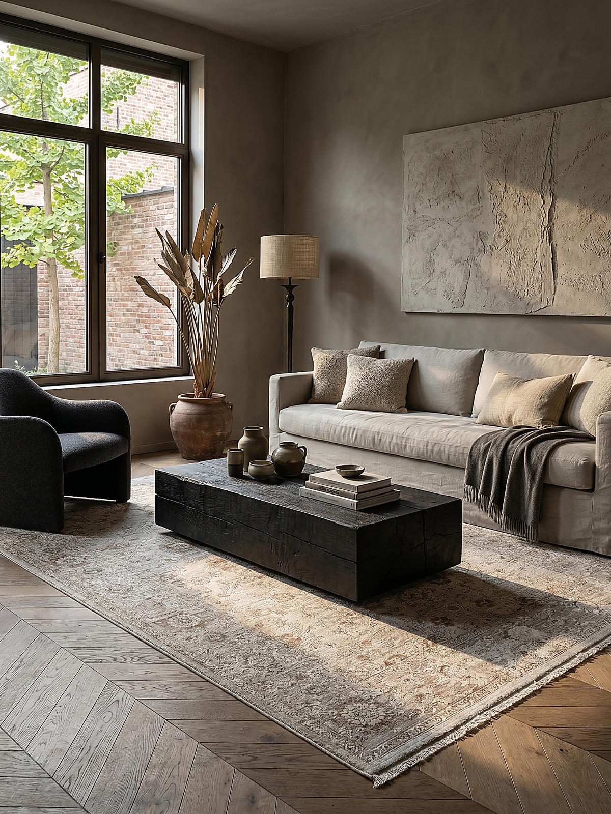 KURZFLORTEPPICH Orientalisch SCRIVIA Polypropylen Beige 160 x 230 cm - Beige, Textil (160/230cm) - KADIMA DESIGN