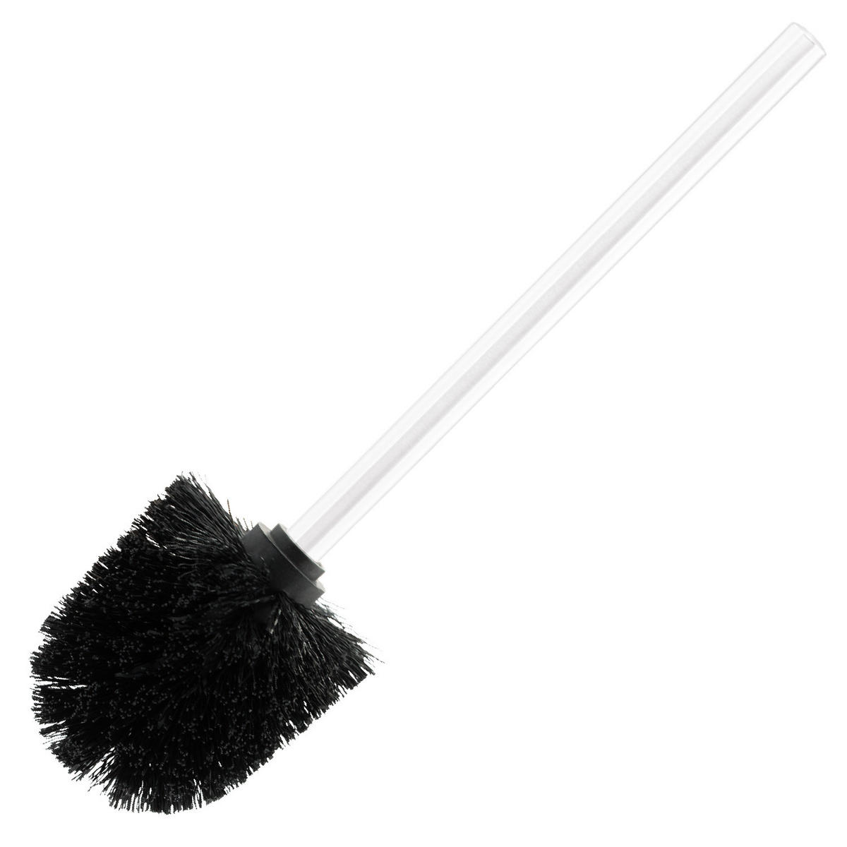 ERSATZBÜRSTENKOPF, schwarz - Schwarz, Kunststoff (8/9.5cm) - bremermann