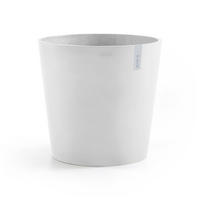 BLUMENTOPF Amsterdam 40/34,5 cm Weiß - Weiß, Kunststoff (40/34.5cm) - Ecopots