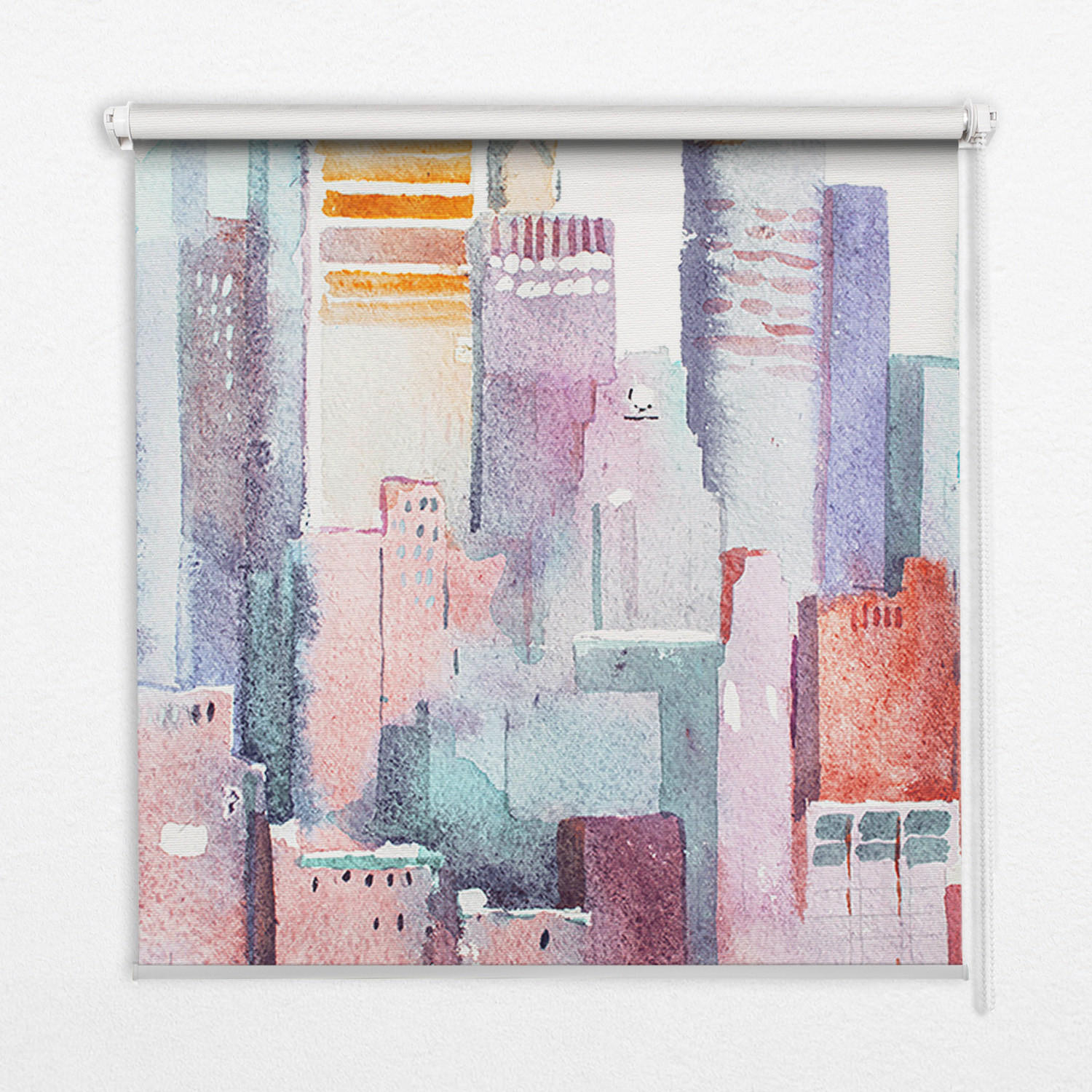 TULUP VNITŘNÍ roleta - okenní roleta - roleta - 90x140 cm - Barevné město