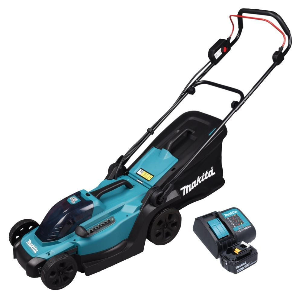 MAKITA DLM 330 SM Akku Rasenmäher 18 V 33 cm 30 l + 1x Akku 4,0 Ah + Ladegerät - Multicolor, Kunststoff (375/400/830cm) - Makita