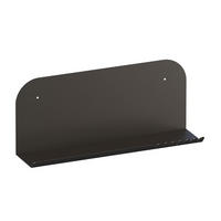 WANDREGAL aus metall 12/55/23 cm - Schwarz, Metall (12/23/55cm) - Calicosy