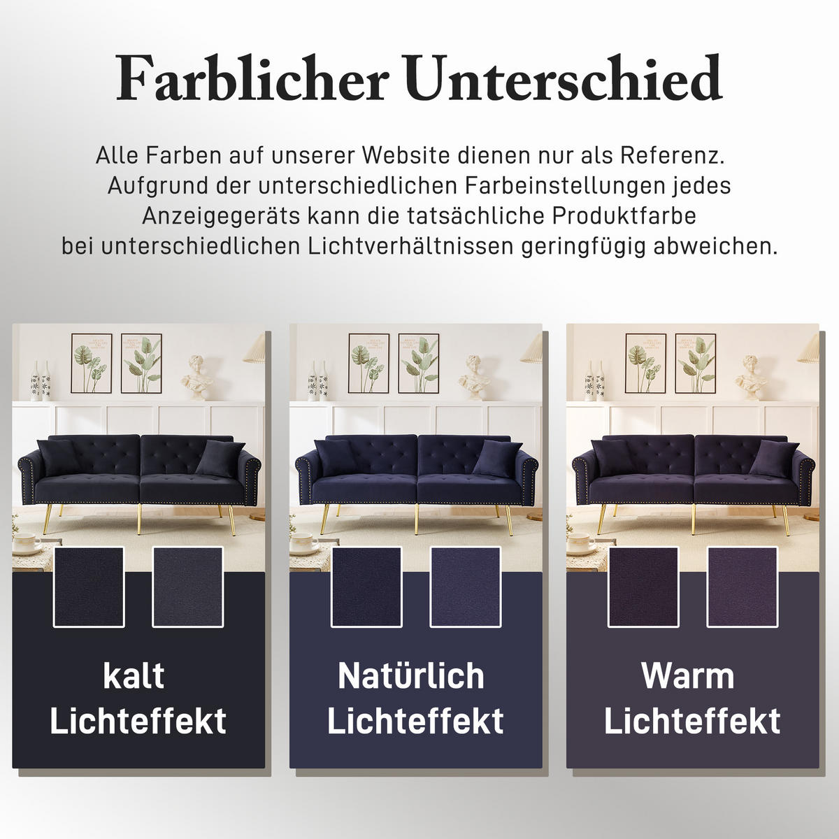 SCHLAFSOFA 2-Sitzer Samt mit 3-stufig verstellbarer Rückenlehne Antikblau 173/75/70 cm - Blau, Textil (70/173/75cm) - Redom