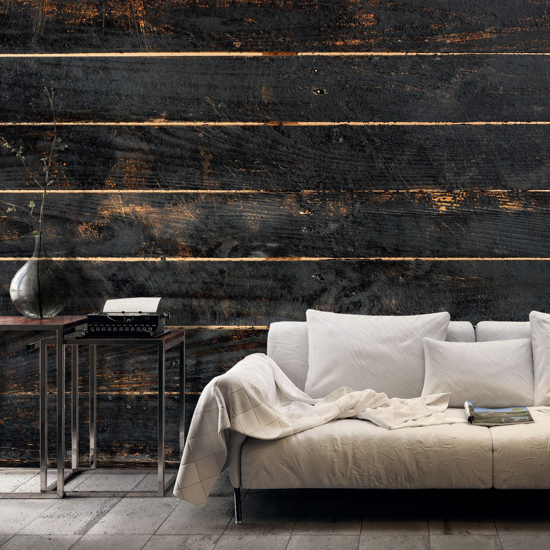VLIESTAPETE Braun 450/315 cm - Braun, Textil (450/1cm) - KUNSTLOFT