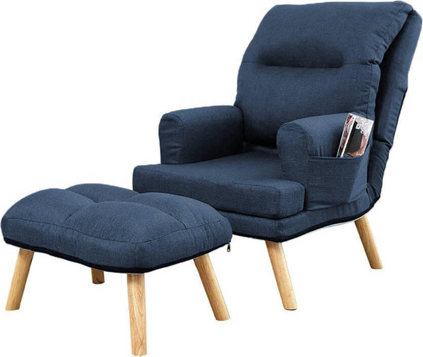 Margaret Hadas24 Sessel Dunkelblau 107x95x66 cm