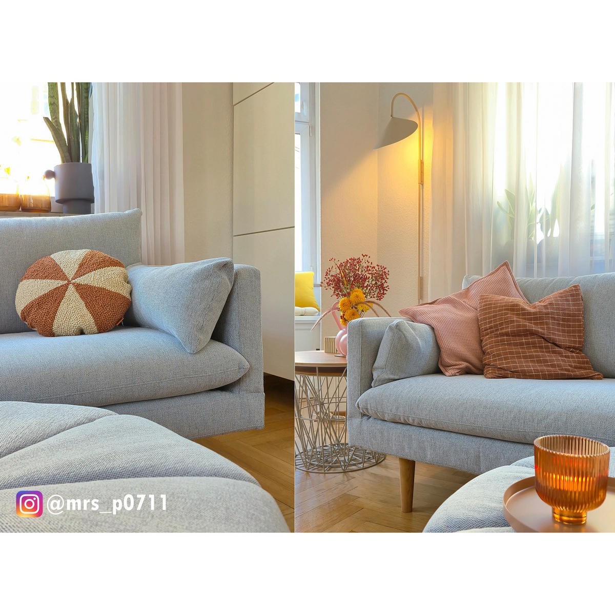 3-SITZER SOFA - Webstoff - Hellgrau, Textil (200/83/153cm) - home24