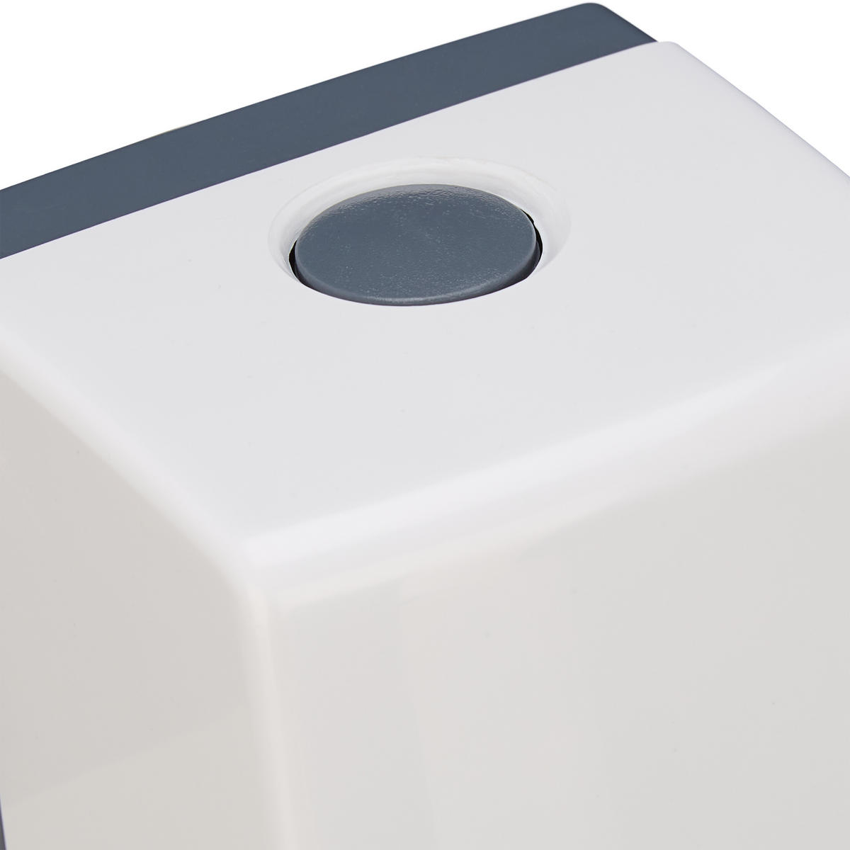 2XWANDSEIFENSPENDER - Weiß, Kunststoff (8/19/8cm) - Relaxdays