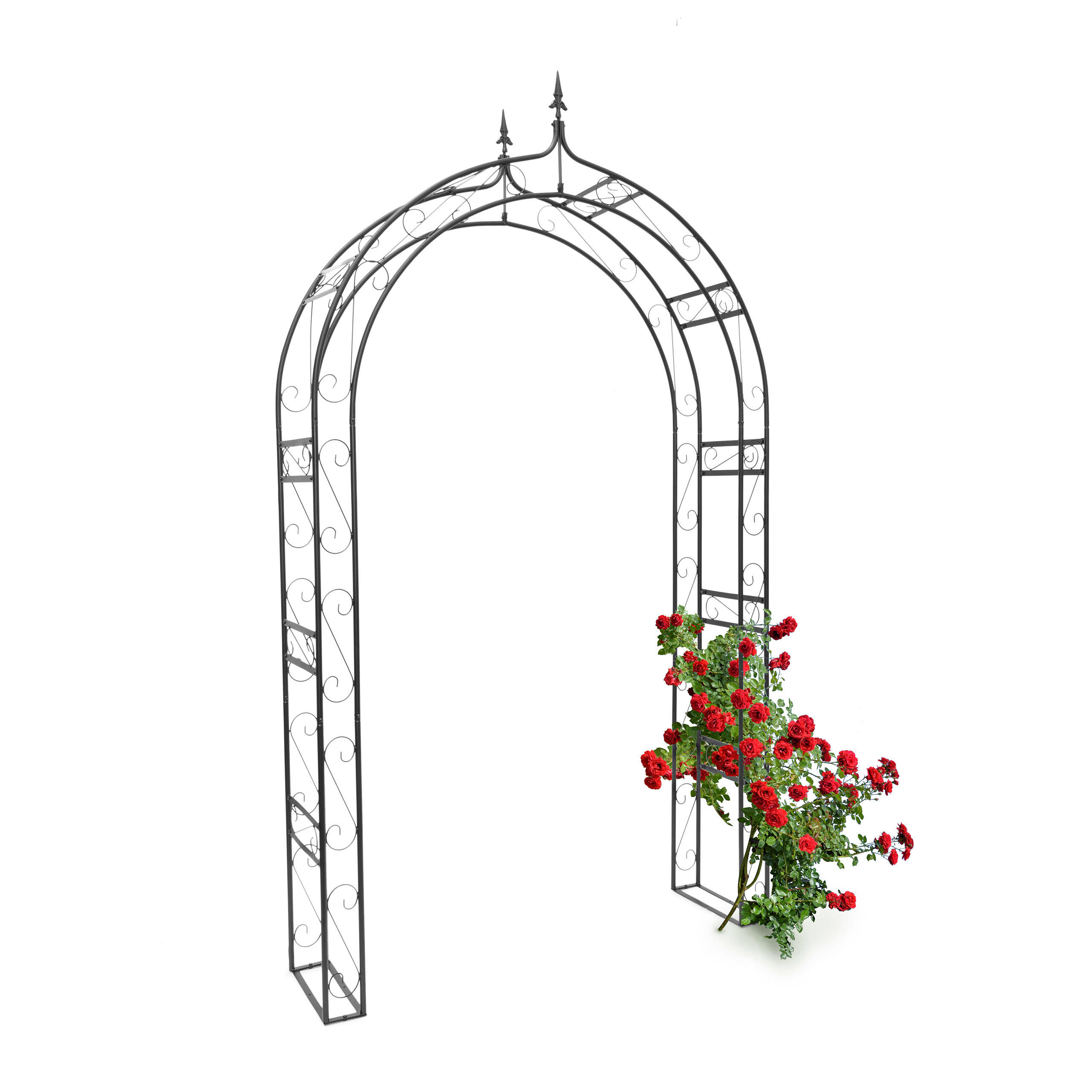 ARC Negru fier vopsit în câmp electrostatic 242 cm
