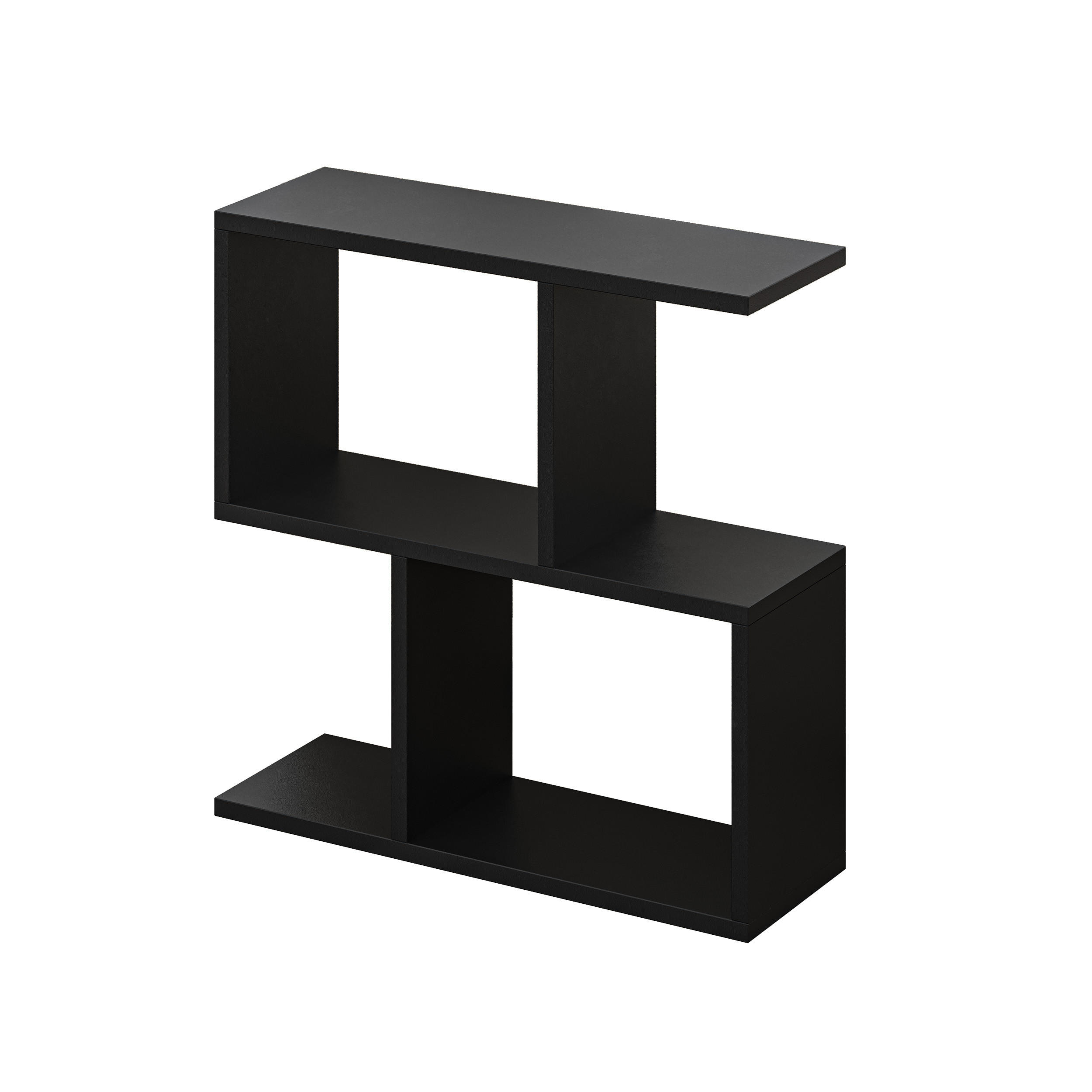 Decortie Beistelltisch Schwarz 60x59.4x19.6 cm