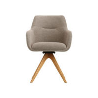 STUHL 100% Polyester 60 x 61 x 86 cm braun POLSTERSTÜHLE #01 - Braun, Kunststoff (60/86/61cm) - Massivmoebel24