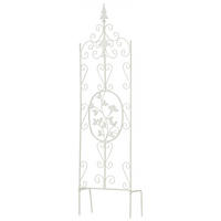 RANKGITTER Metall weiß - Weiß, Metall (35/122/1cm) - CLP