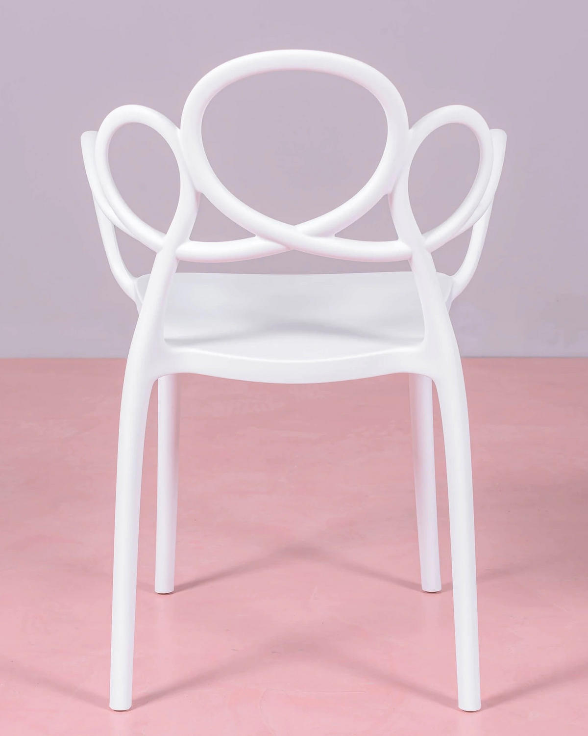 STÜHL-SET 4 Stück Kunststoff Weiß - Weiß, Kunststoff (56/84/45cm) - Nest Dream