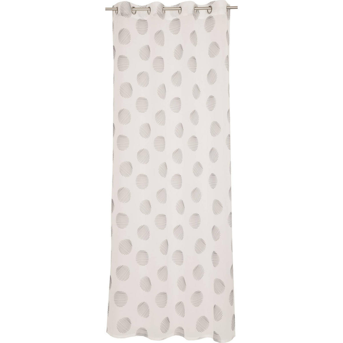 TRANSPARENTER ÖSENVORHANG CULO - Weiß, Textil (140/1/250cm) - Esprit