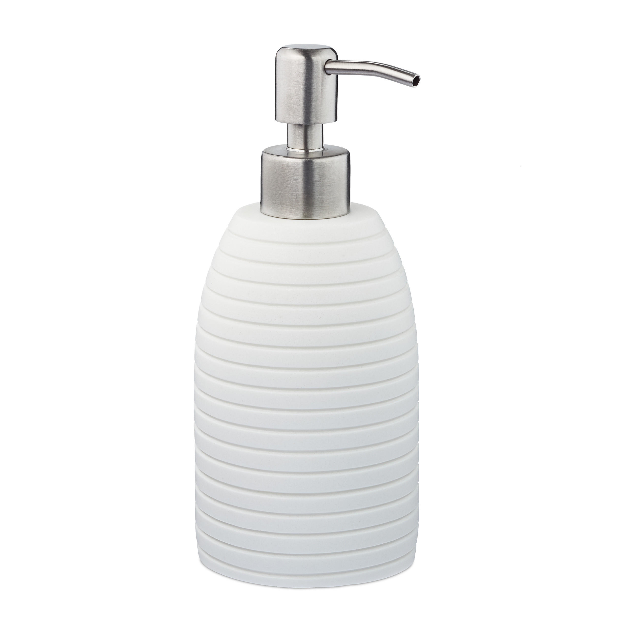 DOZATOR de sapun Alb polirezina 300 ml
