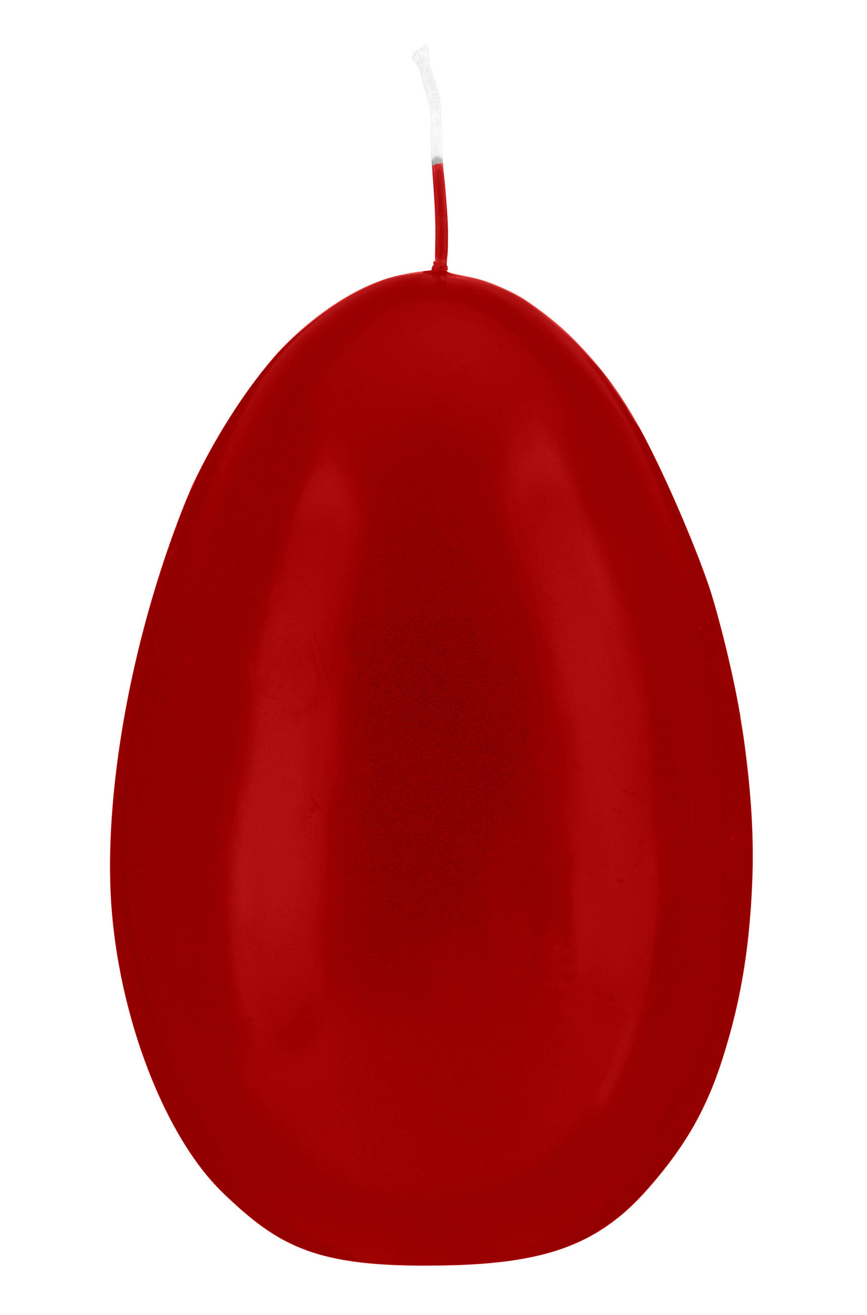EIKERZE XXL Klarlack Erdbeere 200 x Ø 140 mm, 1 Stück - Dunkelrot, Paraffin (14/20/20cm) - Kopschitz Kerzen