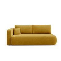 SOFA Antonio 3 Sitzplätze Gelb - Gelb, Holz (228/82/106cm) - Petits-meubles
