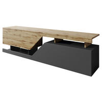 TV-ELEMENT Ceelias 160 - Anthrazit, Holzwerkstoff (160/47/35cm) - MIRJAN24
