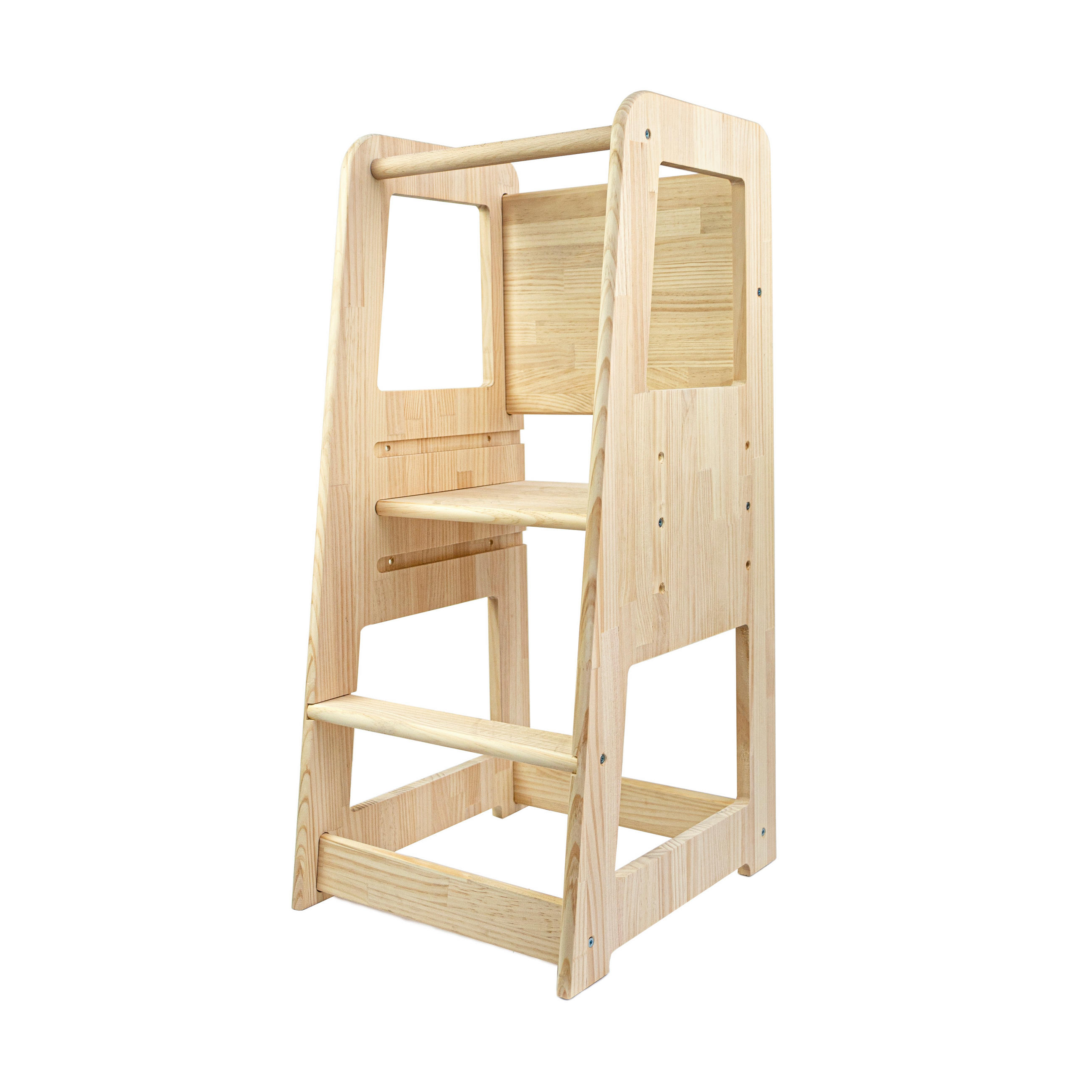 LERNTURM aus massivem naturbelassenem Kiefernholz TOWER - Beige, Holz (40/90/40cm) - RNT By Really Nice Things