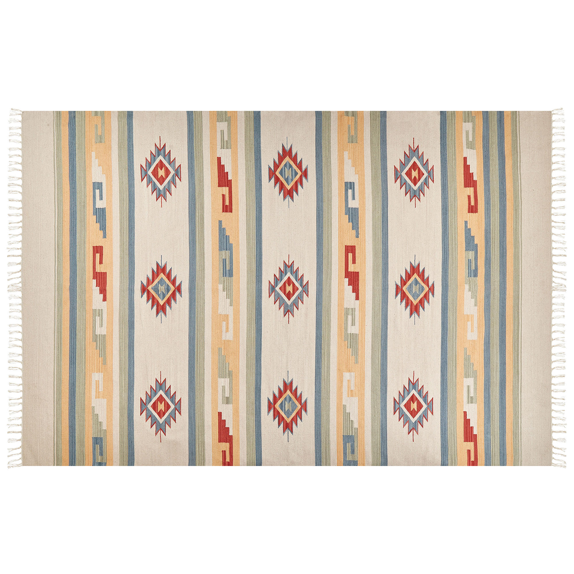 KELIM-TEPPICH Aparan 300/200 cm - Multicolor, Textil (200/300cm) - Beliani